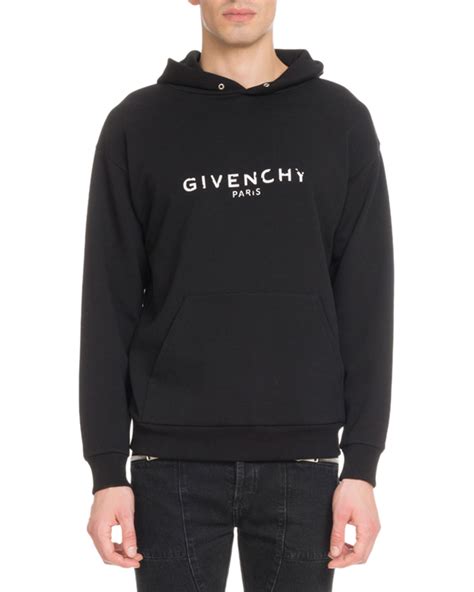 black and white givenchy sweatshirt|Givenchy destroyed sweatshirt.